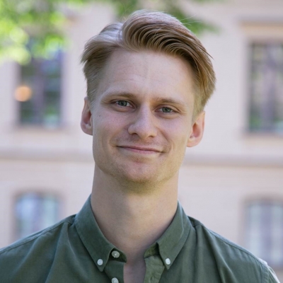 Porträtt av David Mellheden