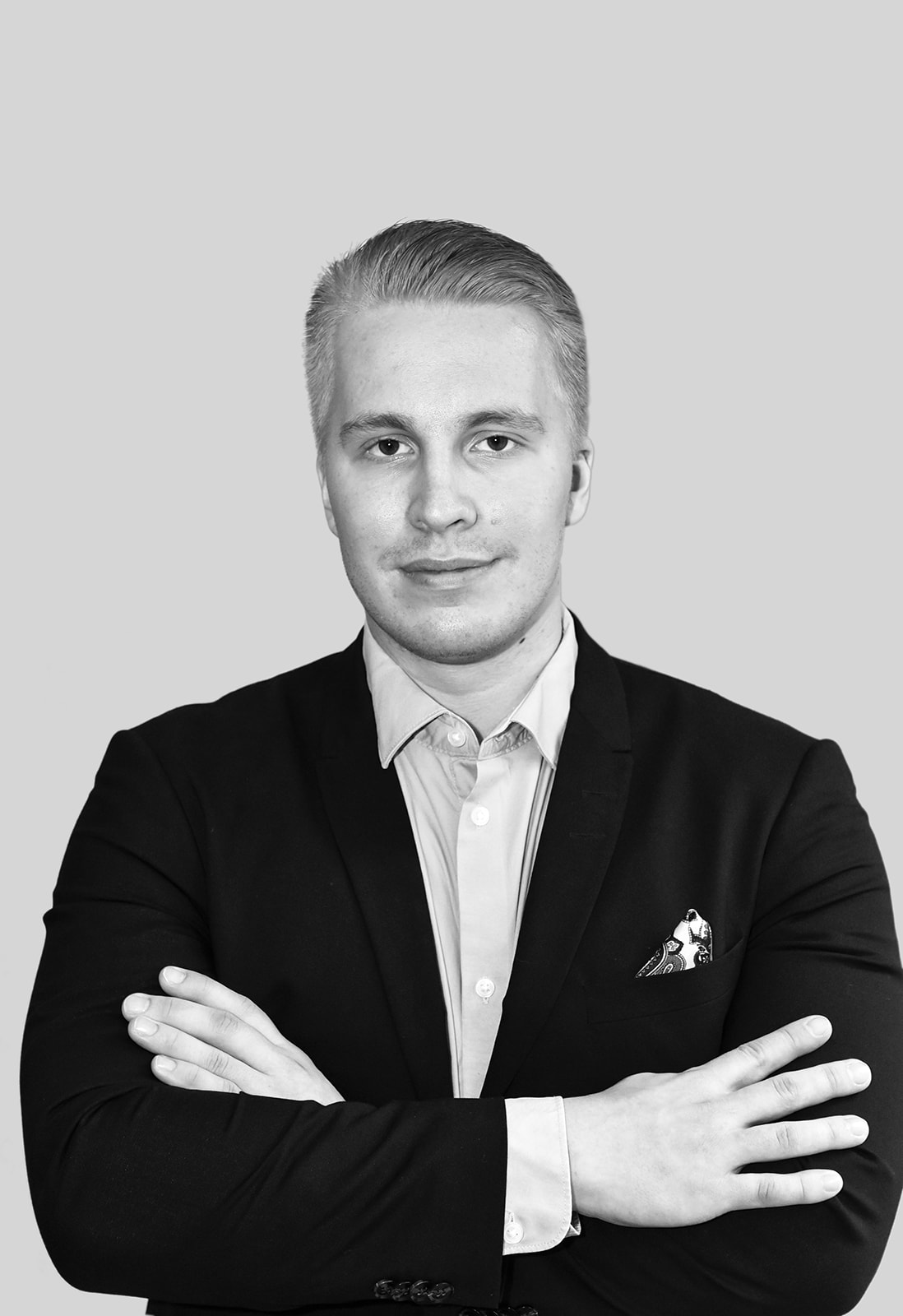 Porträtt av Ludvig Alsmo