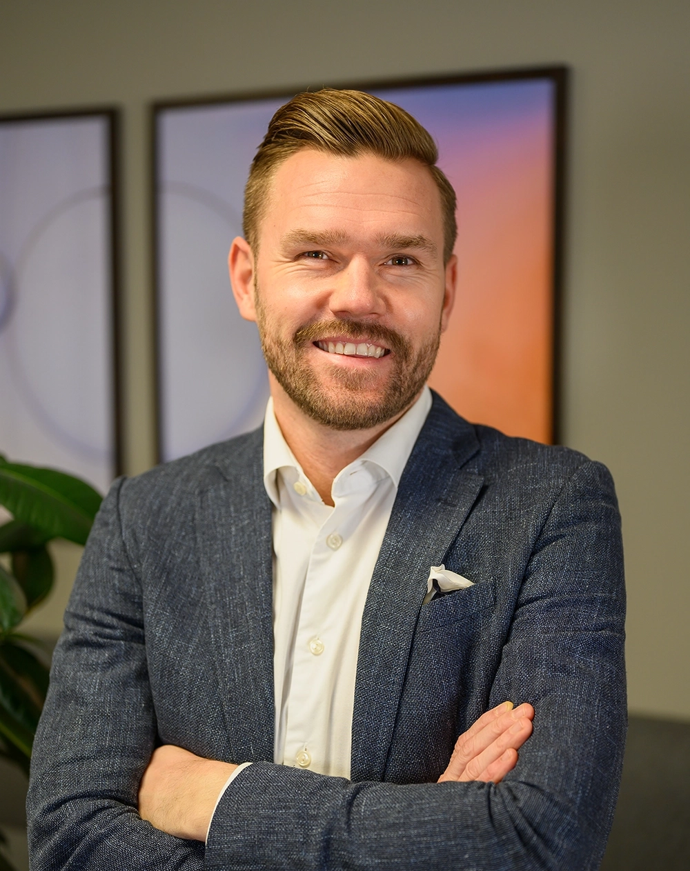 Porträtt av Patrik Sundeborn