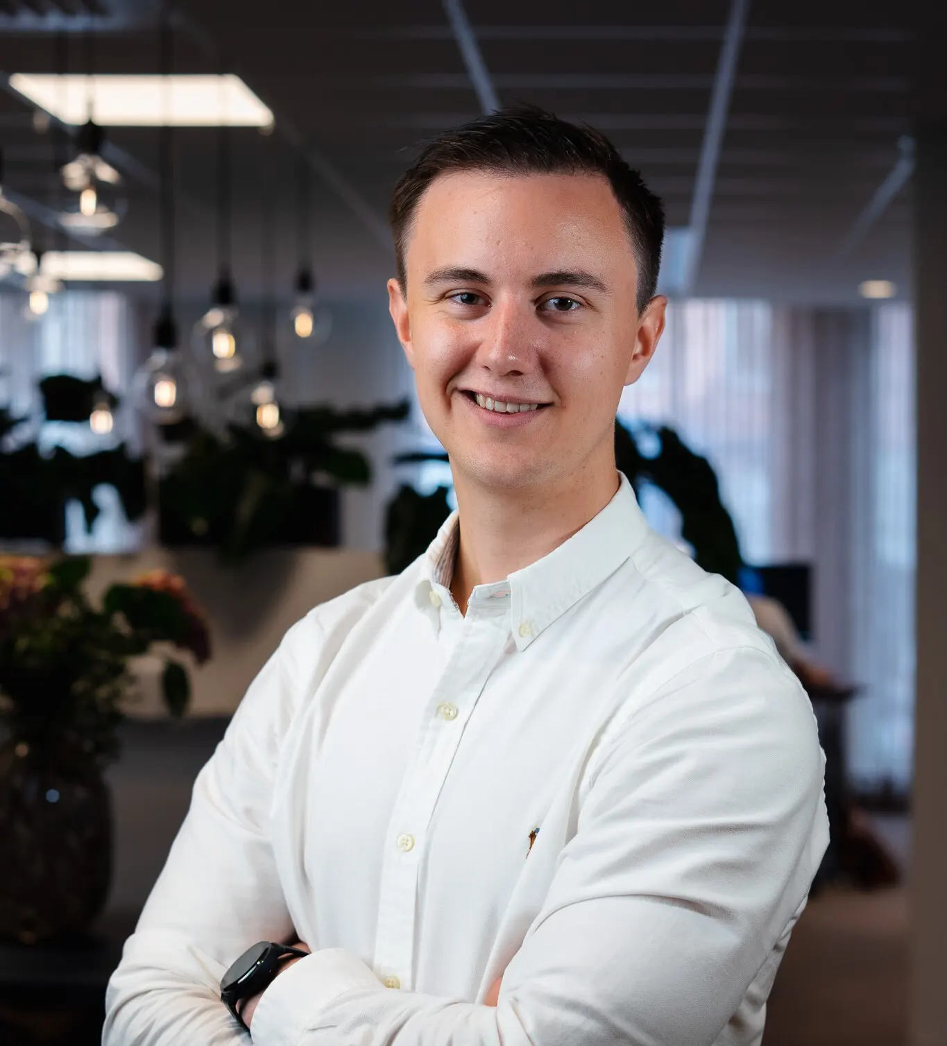 Porträtt av Hampus Andersson