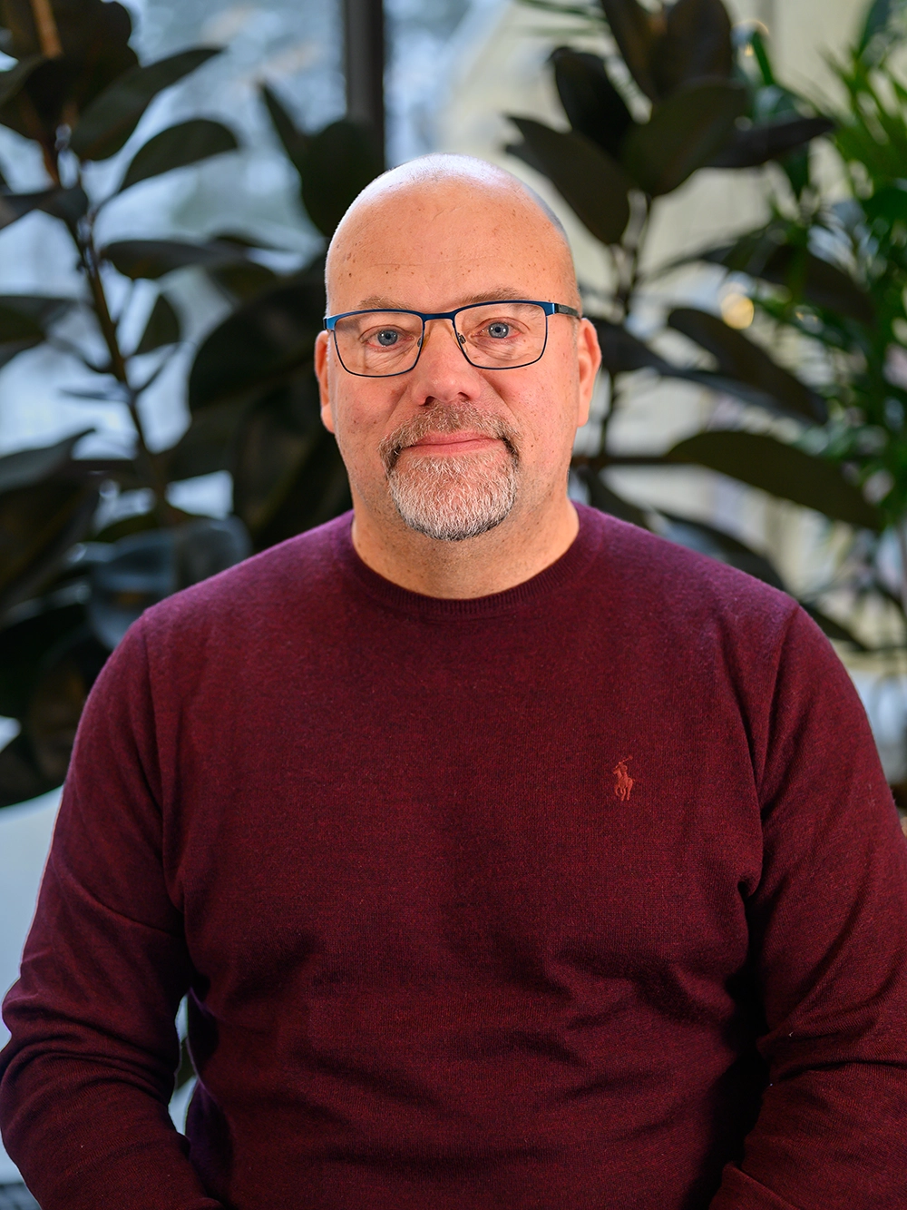 Porträtt av Kenny Lindau
