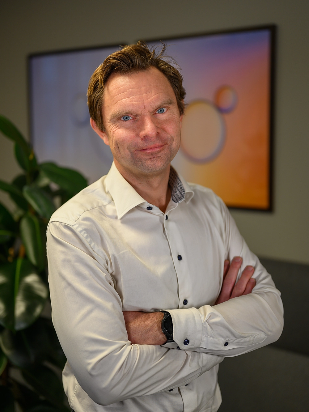 Porträtt av Ulf Gewers