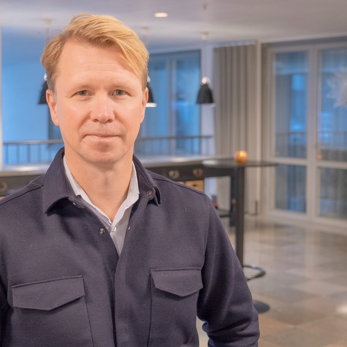 Daniel Falk, affärsområdeschef Business Solution and Advisory, Implema
