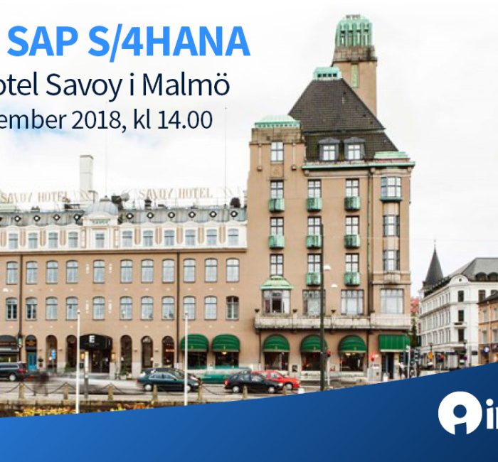 Fokus SAP S 4HANA 12 Dec Malmo