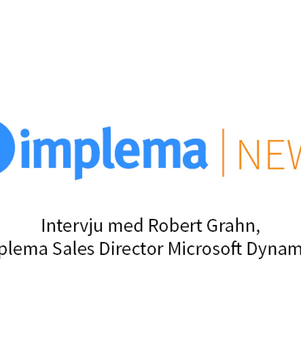 Framtidssakert Affarssystem I Molnet Med Dynamics 365 Och Implema