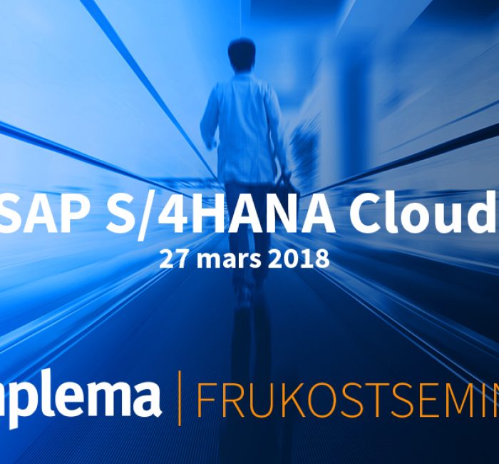 Implema Frukostseminarie 27 Mars SAP S 4HANA Cloud