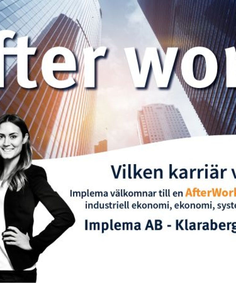 Implema Bjuder In Till Afterwork For Studenter