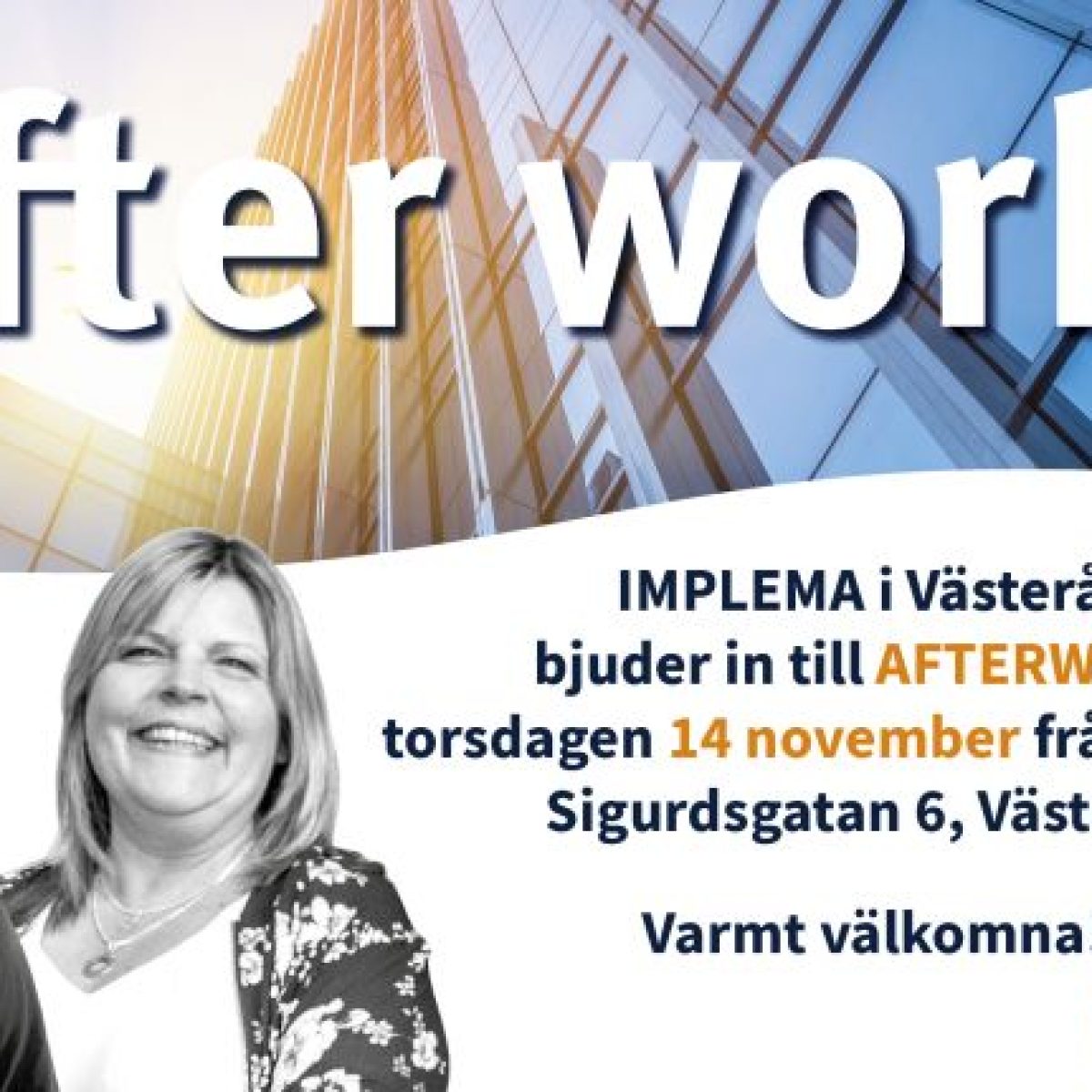 Implema Bjuder In Till Afterwork I Vasteras