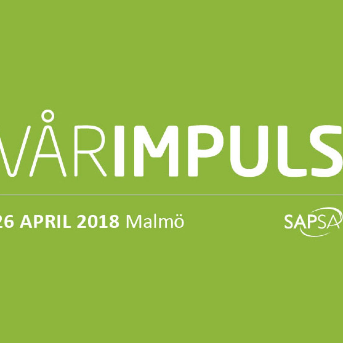 Kom Och Traffa Implema Pa SAPSA VarImpuls