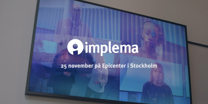 Implema Inspire 2021, affärssystem, SAP, Microsoft, digitalisering