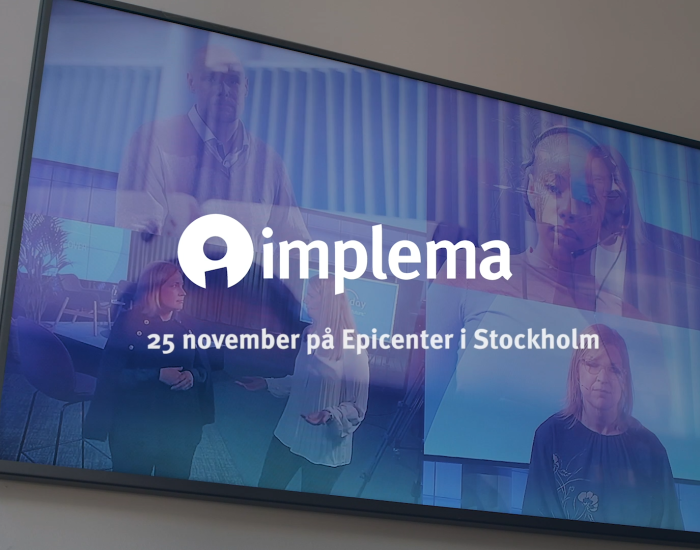 Implema Inspire 2021, affärssystem, SAP, Microsoft, digitalisering