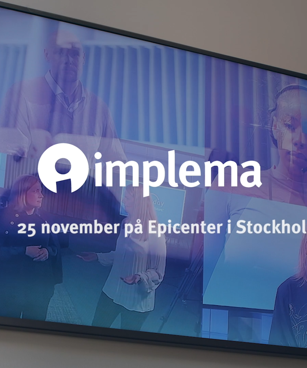 Implema Inspire 2021, affärssystem, SAP, Microsoft, digitalisering